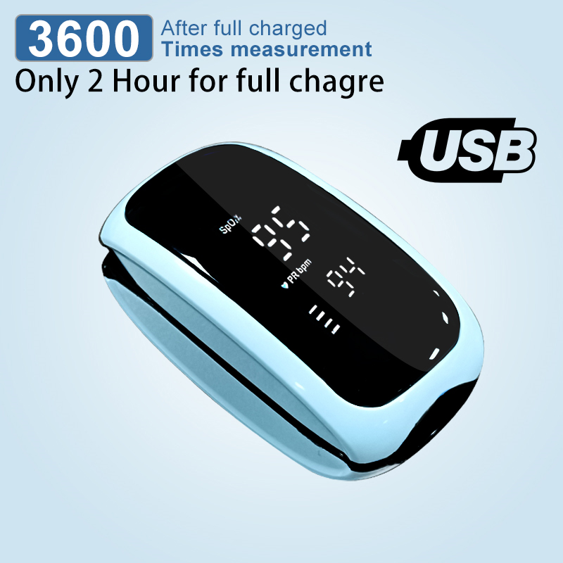 Pulse Oximeter Fingertip Rechargeable - Rechargeable Medical Oximeter Strap Lanyard Fingertip