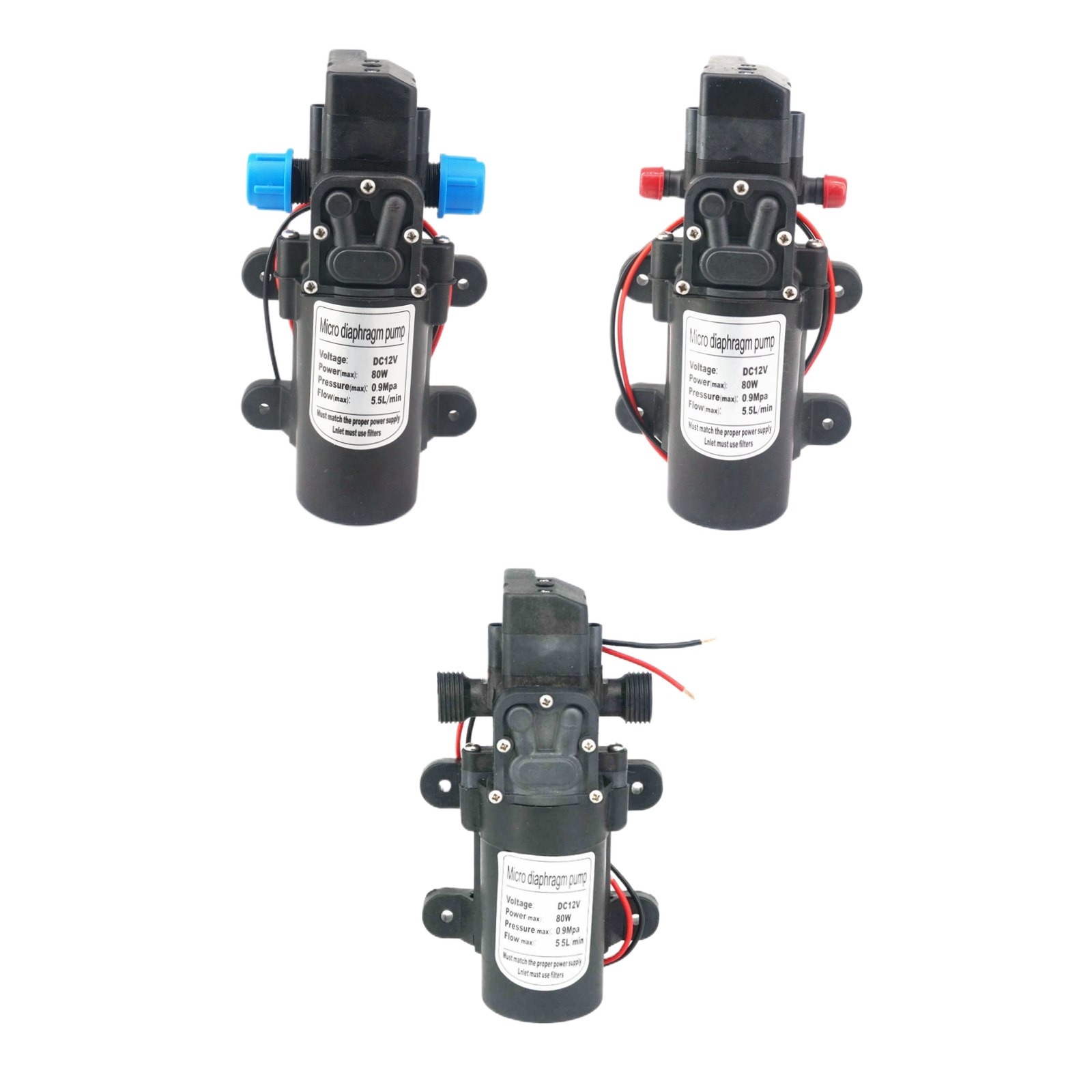 12V/24VDC 15W/30W/60W/80W Diap - огляд і ціна Mini Peristaltic Pump 12V