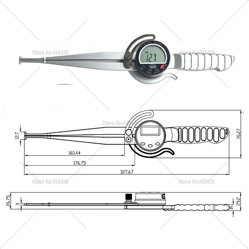 0-6inch 0-8inch External digit - огляд і ціна Digital Caliper 150Mm Stainless Steel