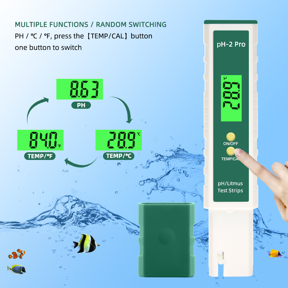 Yieryi Digital PH Meter with L - огляд і ціна Ph Meter Digital Water Tester