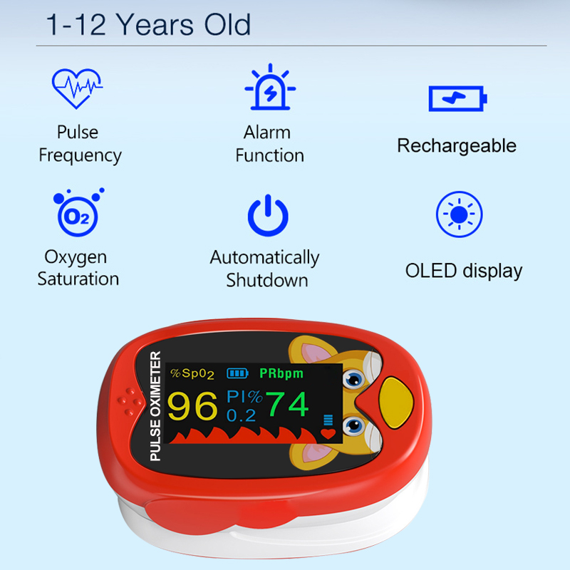 Rechargeable Pulse Oximeter Fi - огляд і ціна Pulse Oximeter Fingertip Rechargeable