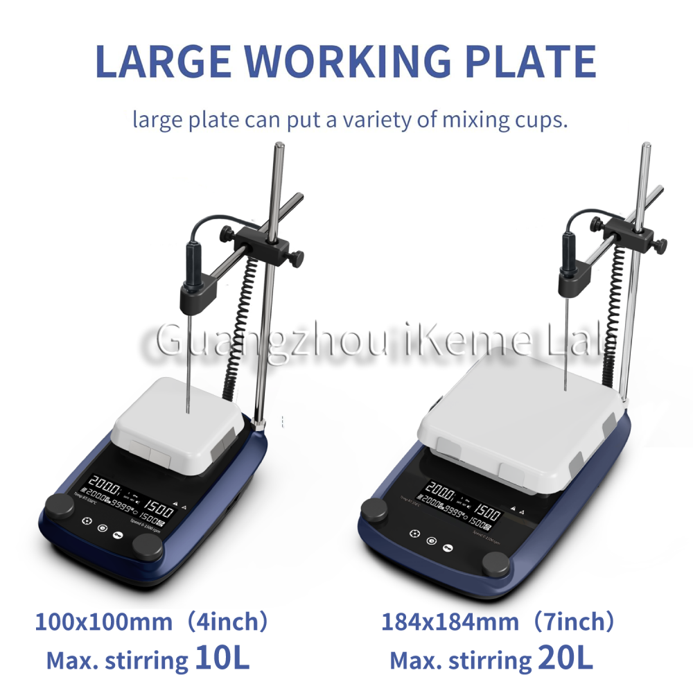 IKEME LCD Digital Display Magn - огляд і ціна Lab Magnetic Stirrer Hot Plate