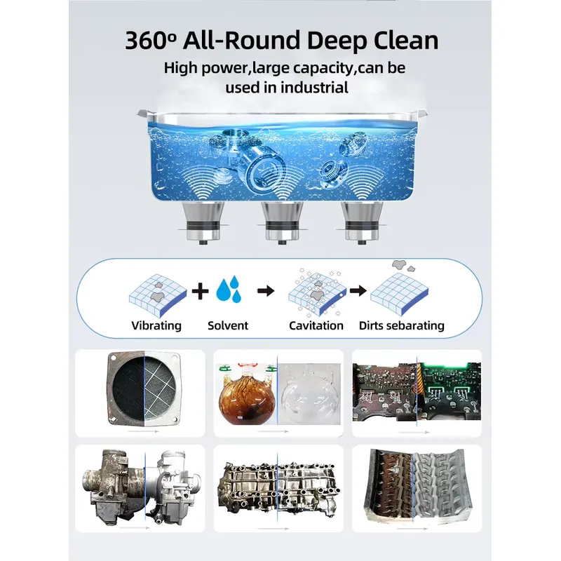 30L Power Adjust Degas Lab Med - огляд і ціна Ultrasonic Cleaner 30L Industrial