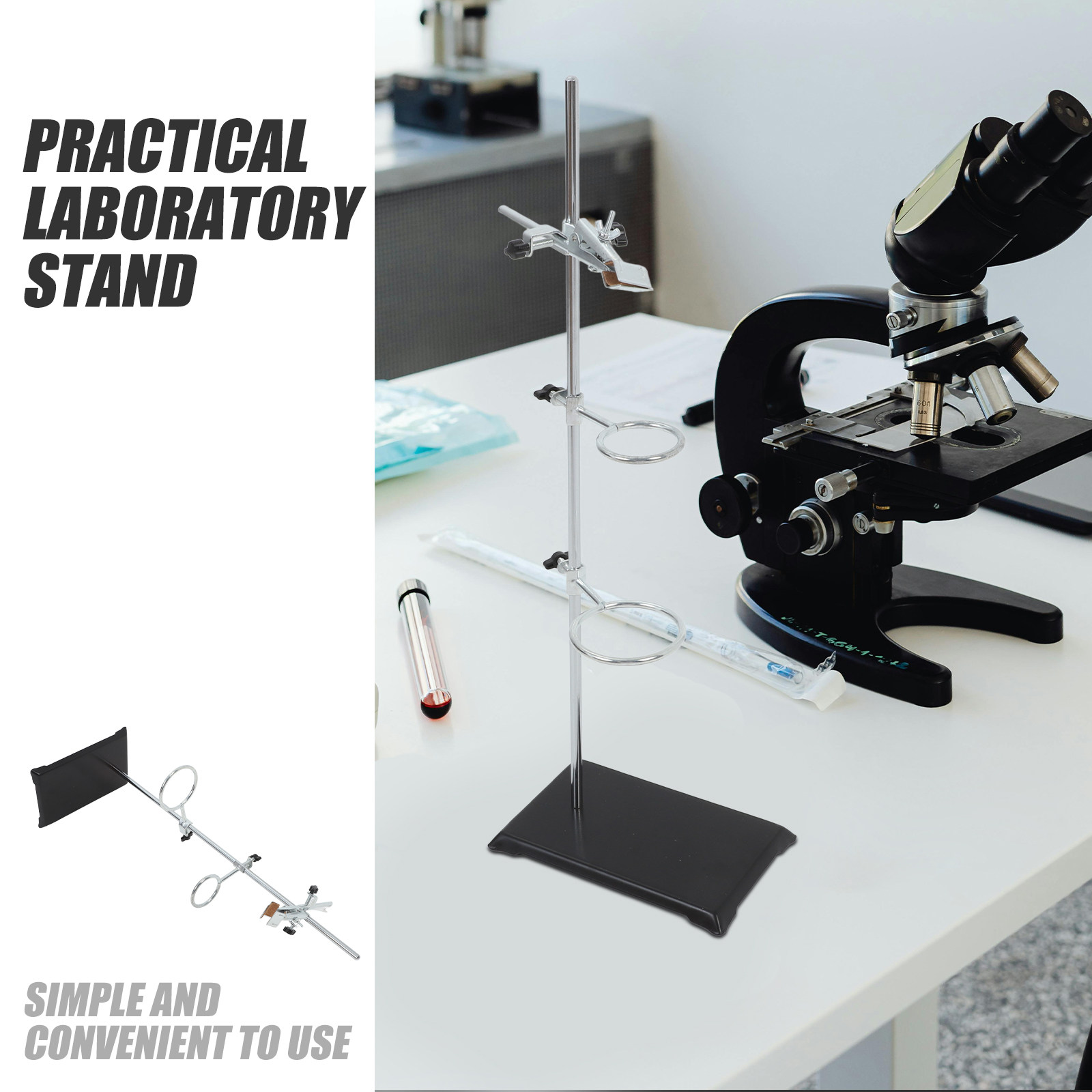 Laboratory Stand Iron Stainles - огляд і ціна Lab Equipment