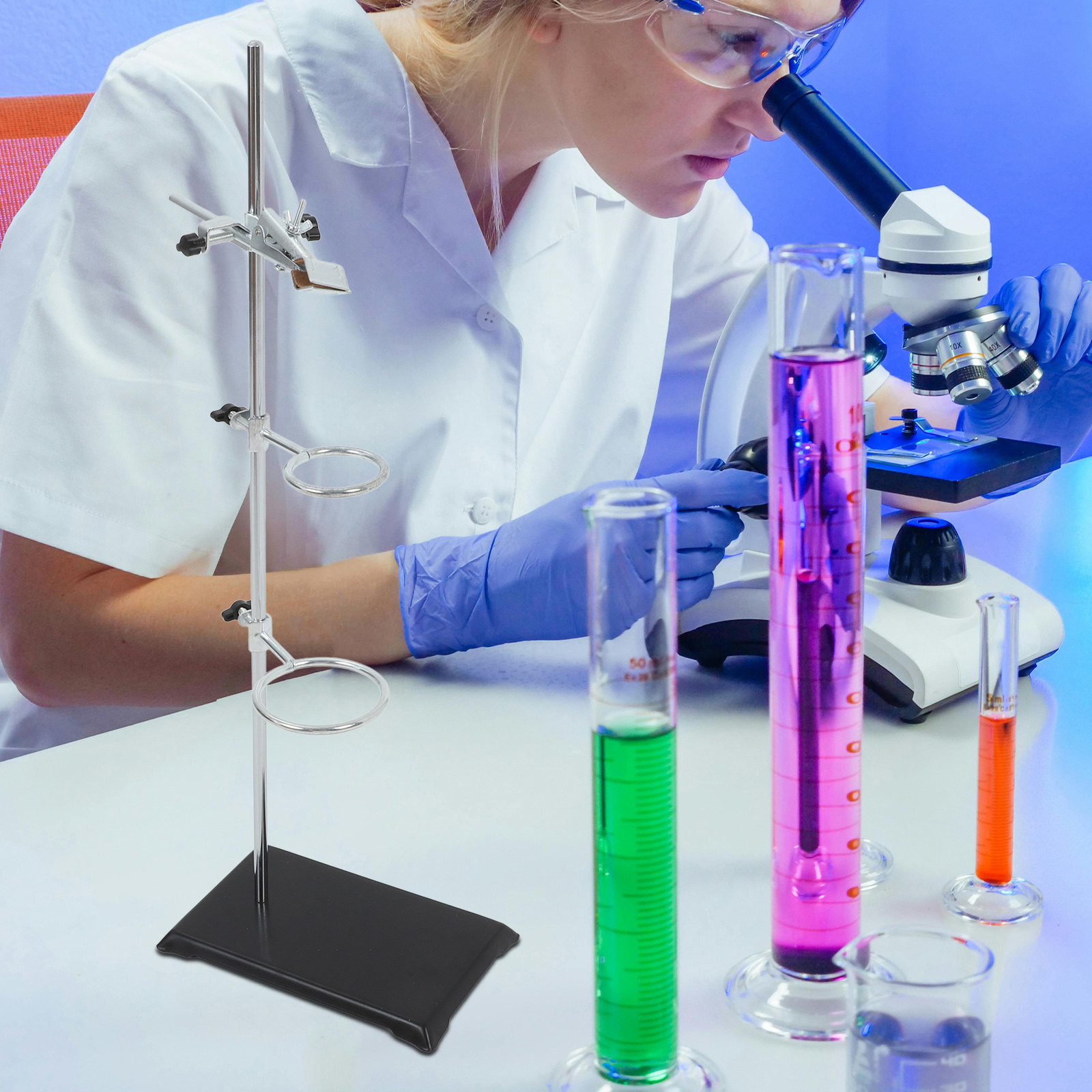 Laboratory Stand Iron Stainles - огляд і ціна Lab Equipment