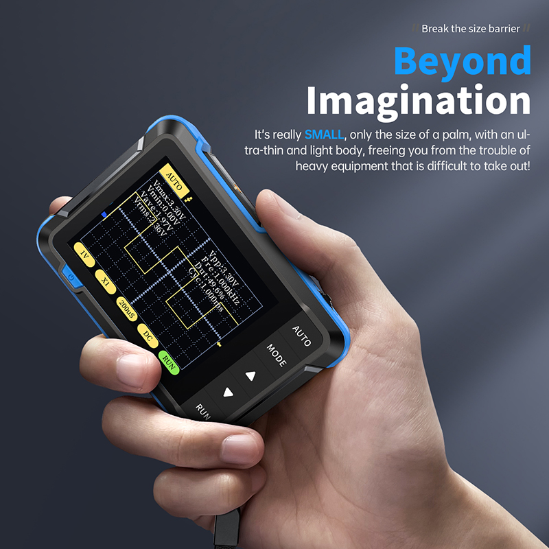 FNIRSI DSO152 Mini Handheld Di - огляд і ціна Fnirsi Digital Oscilloscope Handheld