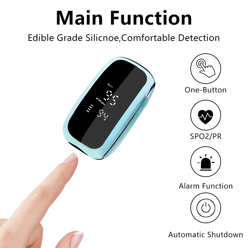 AiQUE Rechargeable Medical Dig - огляд і ціна Pulse Oximeter Fingertip Rechargeable