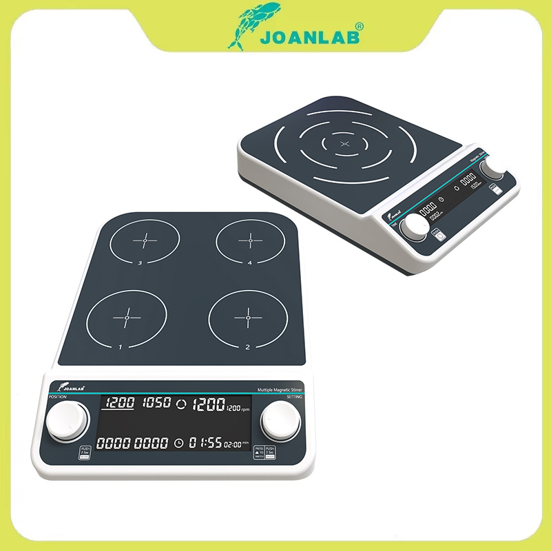 Four-station Six-Position Mult - огляд і ціна Lab Magnetic Stirrer Hot Plate