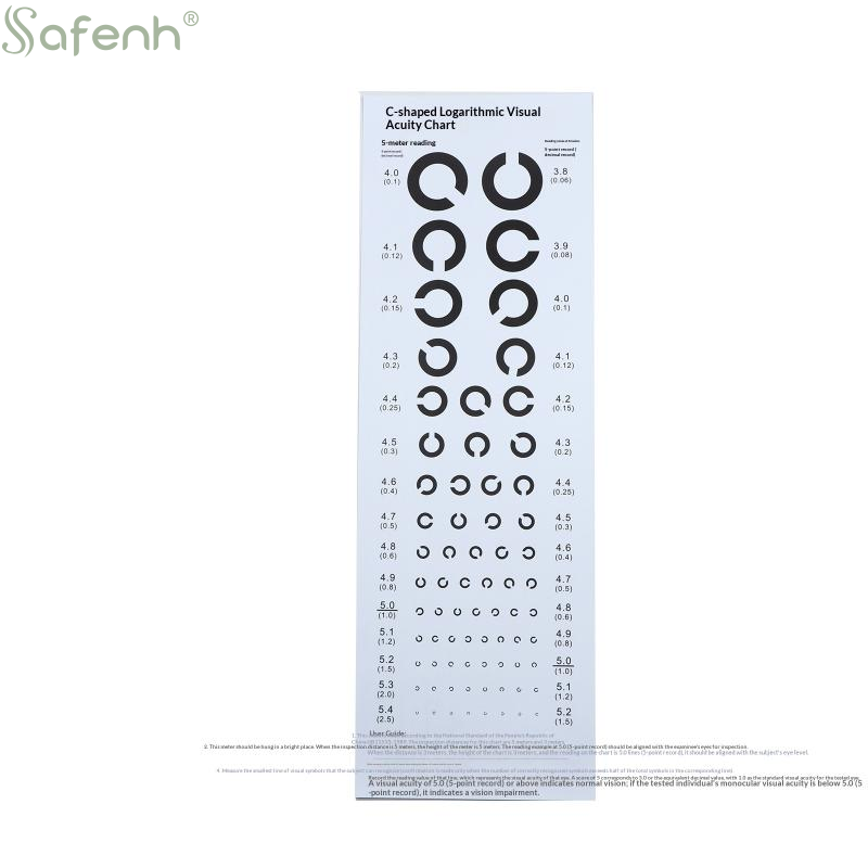 Near Vision Test Cards Vision  - огляд і ціна Medical Supplies