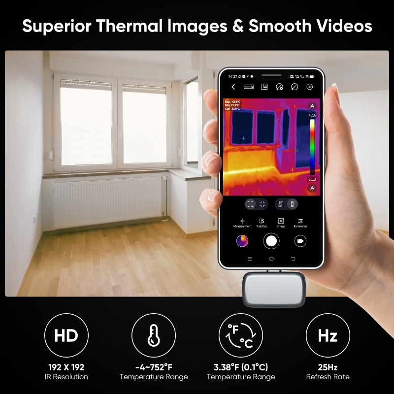 GW192A Thermal Imaging Camera  - огляд і ціна Thermal Imaging Camera Pcb Repair