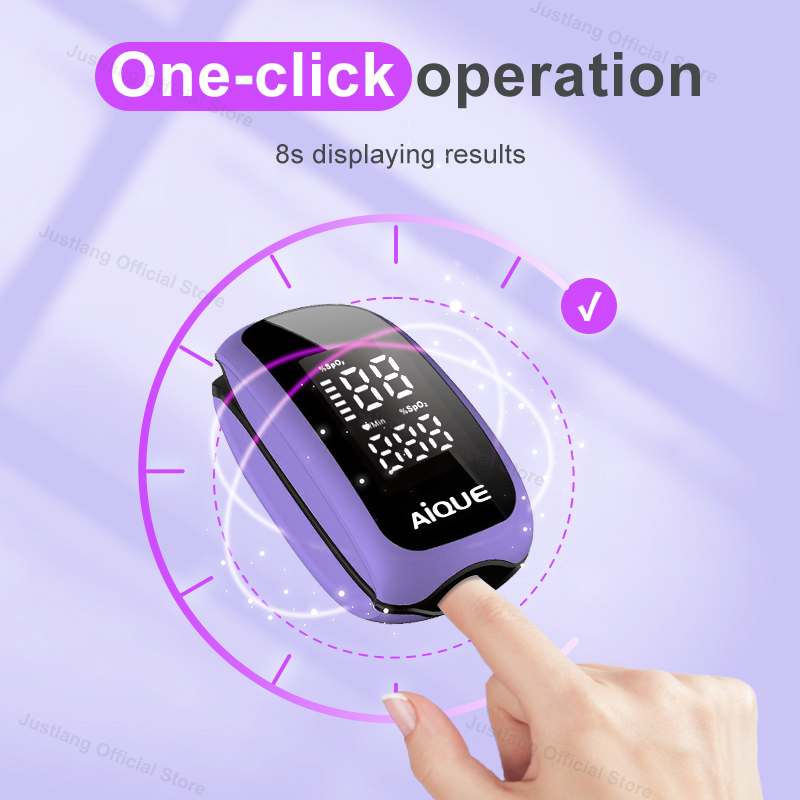 AiQUE Rechargeable Digital Fin - огляд і ціна Pulse Oximeter Fingertip Rechargeable