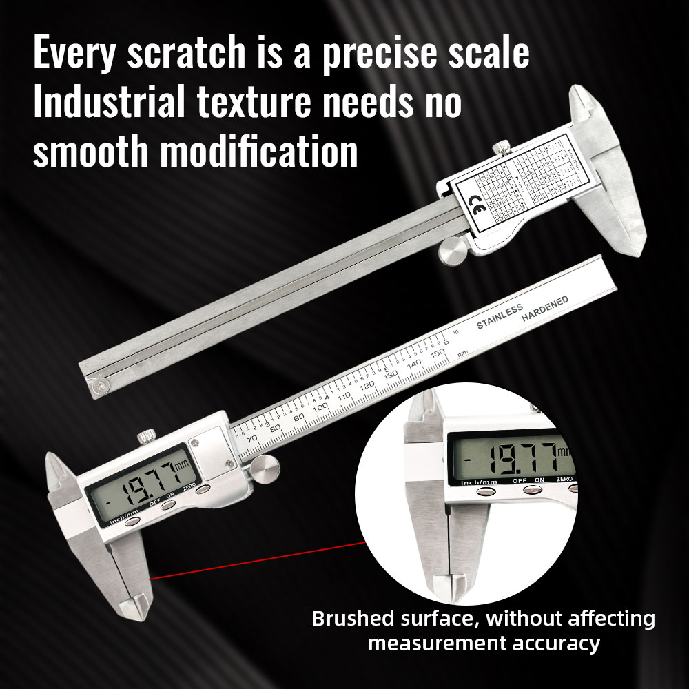 New 6-Inch 0-150mm Stainless S - огляд і ціна Digital Caliper 150Mm Stainless Steel